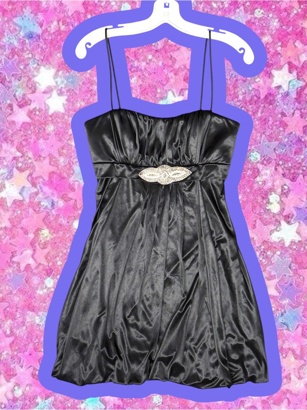 Kiki vintage y2k whimsygoth minidress M L babydoll 2000s party dress